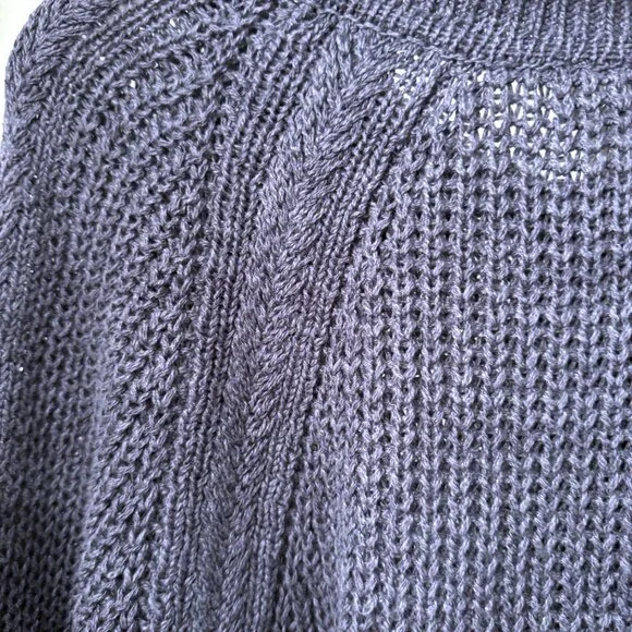 Garnet Hill Isle Linen/Cotton Relaxed Cardigan - Picture 6 of 9